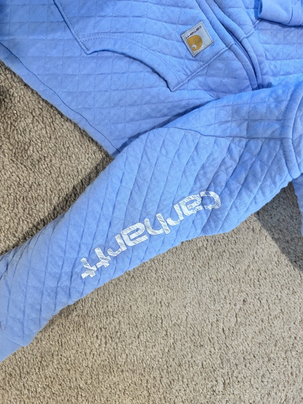 Carhartt Light purple Quilted Hooded One-Piece - Picture 2 of 3